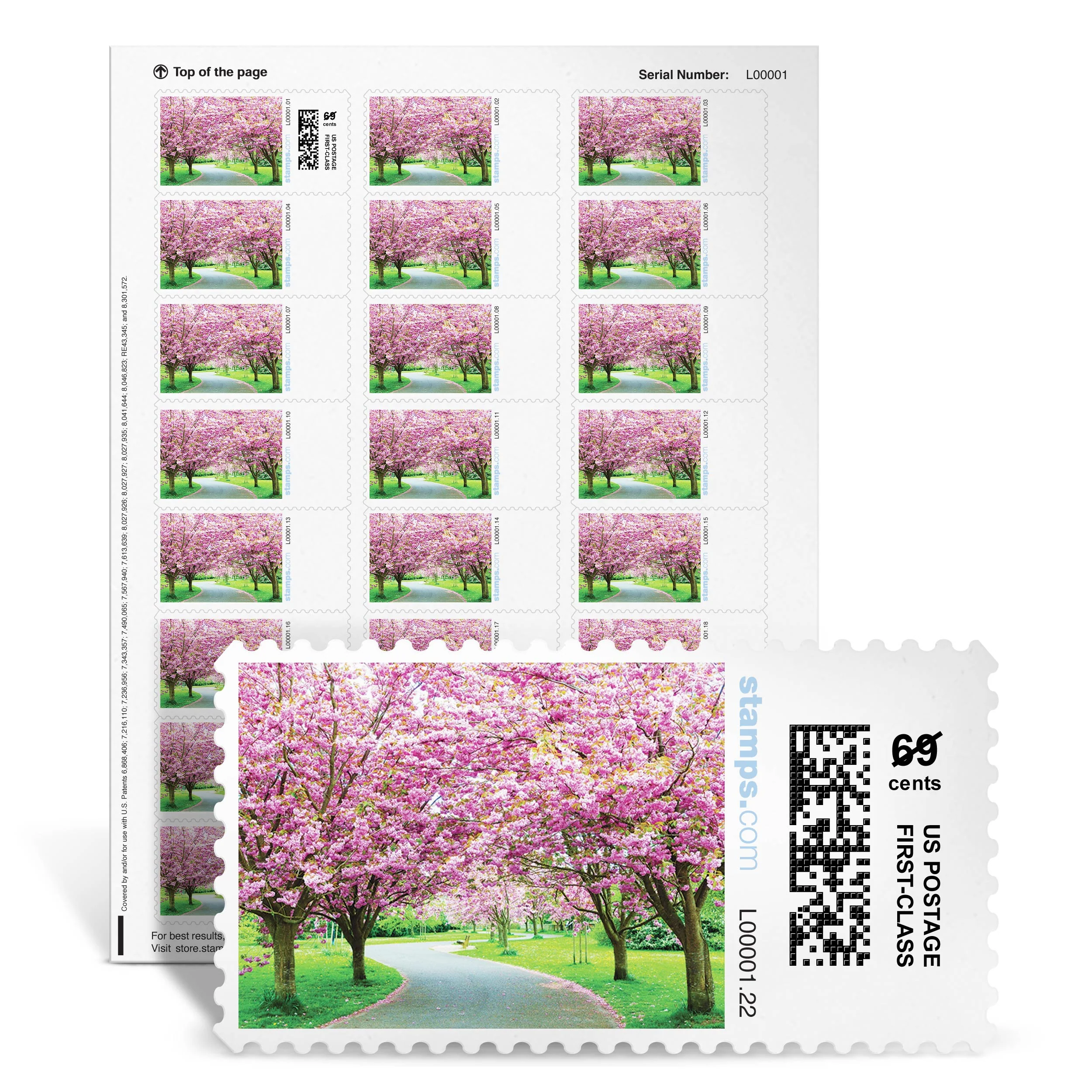 Cherry Blossom NetStamps